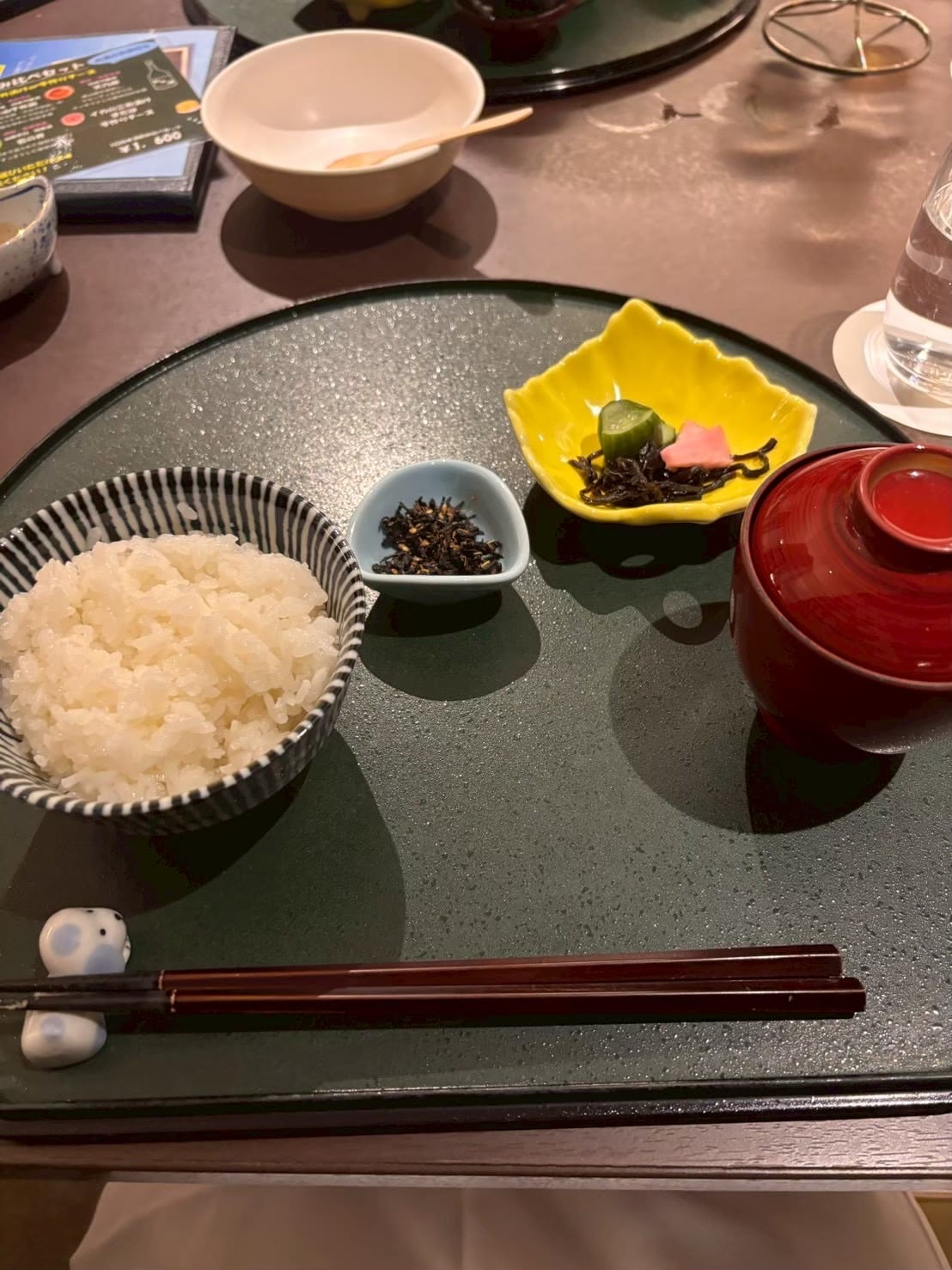 〆のごはん
